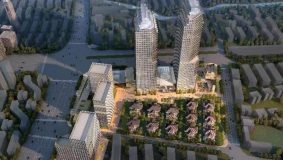 武寧路上兩棟高層塔樓將于明年初對外開放，普陀探索政府與物業合作新模式