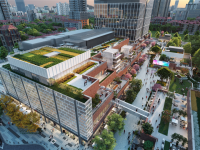 靜安核心區又一個“公園里的商業體”揭開“面紗”