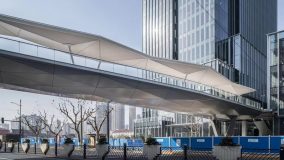 首創上海多個第一！北外灘空中連廊示范段一期完工、二期開工