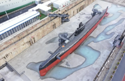 黃浦濱江再添新地標,上海潛艇展覽館開幕 黃浦濱江再添新地標,上海潛艇展覽館開幕