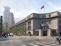 彌補百年“缺憾”，上海老市府大樓今天成功圍合，年底向公眾開放