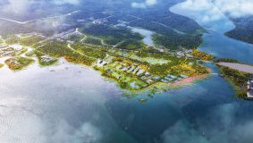 元蕩岸線貫通三期完成，長三角一體化示范區又添水清岸綠新景