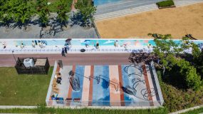 來浦東濱江“為愛上色”，22公里濱江兒童友好示范帶初具雛形