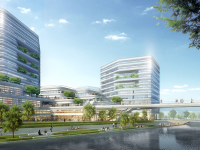 融合林、谷、田、水等自然元素，長三角綠洲匯打造長三角首個特色標桿示范園