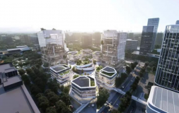 聚焦金色中環發展帶，金鼎地塊項目將新建8棟商務辦公樓