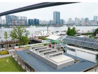 環保設施本身就很環保，上海首座“零碳水質監測站”在楊浦濱江啟用