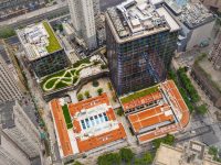 鴻壽坊辦公樓正式啟用，里弄商業下月開業，將成為長壽路新地標