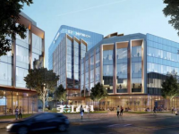 聚焦金色中環發展帶，這個科技總部平臺項目結構封頂