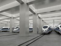 建筑面積超11萬平方米，國內首個市域鐵路地下停車場主體結構封頂