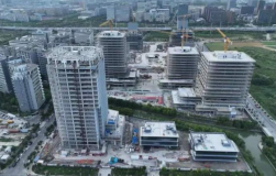 聚焦金色中環發展帶，張江在線新經濟生態園部分項目實現封頂