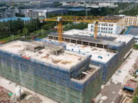 達產年產值超3億元，中電微通微波通信設備生產基地結構封頂