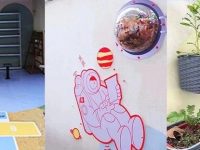 別有匠心！愚園路上的這個小區打造了一處“航天園地”